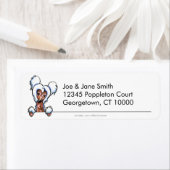 Étiquette Chinois arrêté propre et simple (En situation)