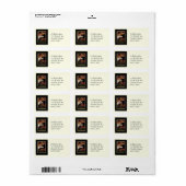 Étiquette Chocolat Amatller Marc Luna (Feuille entière)