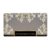 Étiquette Chocolat et or (Devant)