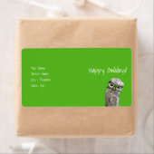 Étiquette Chouettes bractées (En situation)