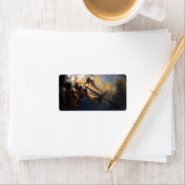 Étiquette Christ dans la tempête sur la mer de Galilée, 1633 (En situation)