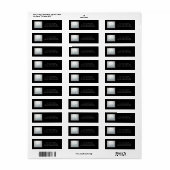 Étiquette Christ est le chemin (Feuille entière)