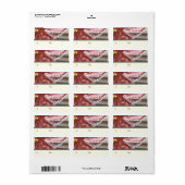 Étiquette Christmas Candy Cocktail Tags cadeaux (Feuille entière)