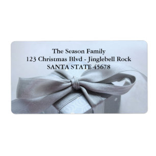 Étiquette Christmas gift Address Label