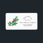 Étiquette Christmas Greenery & Berry Nouvelle adresse<br><div class="desc">Cette nouvelle adresse étiquette de Noël verdure et baies est parfaite pour une simple carte de vacances ou une enveloppe de faire-part mobile. Cette caractéristique de vacances d'hiver est douce sauge vert aquarelle sainte branche avec des sprigs de baies sèches classiques colorées.</div>