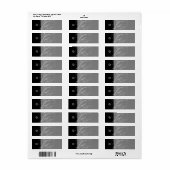 Étiquette Chrome comme Cancer Zodiac Connexion Hevelius (Feuille entière)