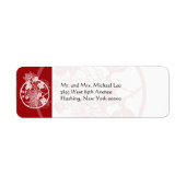 Étiquette Chrysanthemum (Devant)