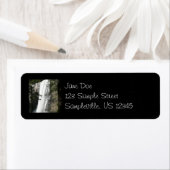 Étiquette Chutes vernales III du parc national Yosemite (En situation)