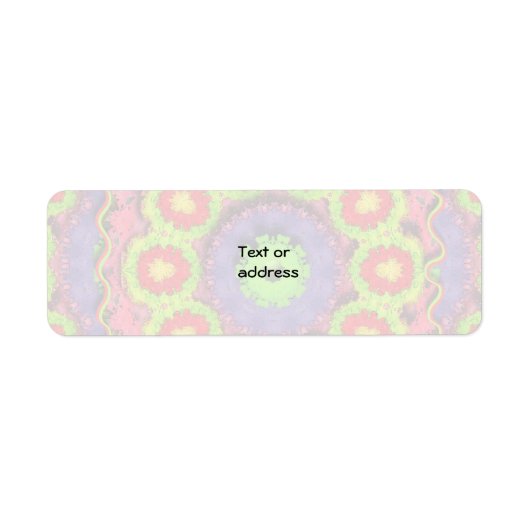 Étiquette Cinco De Mayo Pinata Abstrait (Devant)