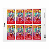 ÉTIQUETTE CIOTS DES OMBRES PERDUES /LE VIN MARIAGE DE L'ÉTOI (Feuille entière)