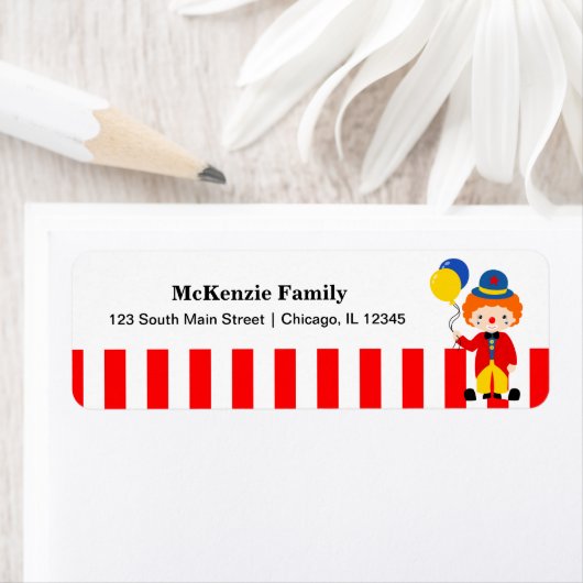 Étiquette Cirque (En situation)