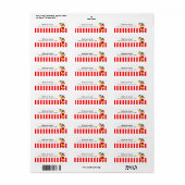 Étiquette Cirque (Feuille entière)