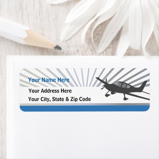 Étiquette Cirrus SR22 (En situation)