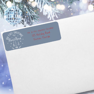 Étiquette Citation de jeunes mariés pour notre 1er Noël mari