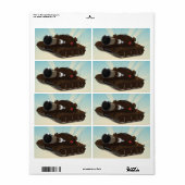 Étiquette Citerne (Feuille entière)