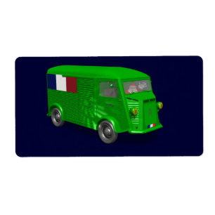 Étiquette Citroen Type H Van Tube