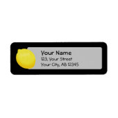 Étiquette Citron (Devant)