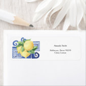 Étiquette Citron - Baby Shower de mariage (En situation)