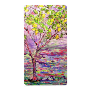 Étiquette Citronnier