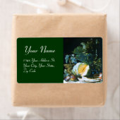 Étiquette CITROUILLE, FRUITS ET GLASSWARE Thanksgiving (En situation)