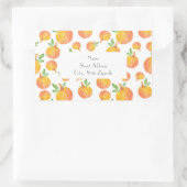 étiquette 'Citrouille Motif 3' (Sac)