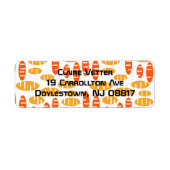 Étiquette Citrus Holey Ovals (Devant)