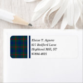 Étiquette Clan Agnew Tartan (En situation)