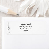 Étiquette Clarinet "Dessin" (En situation)