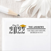 Étiquette classe 2025, classe 2026 graduation (En situation)