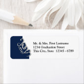 Étiquette Classe de Bleu Graduation 2021 (En situation)