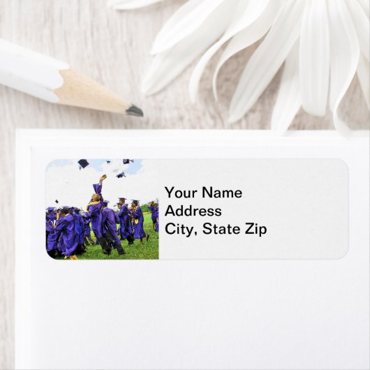 Étiquette Classe de fin d'études de 20XX (En situation)