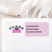 Étiquette Classe De Rose 2016 (En situation)
