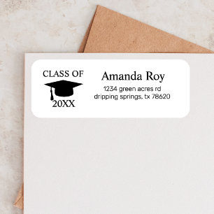 Étiquette Classe personnalisée de 2023 Graduation Invitation