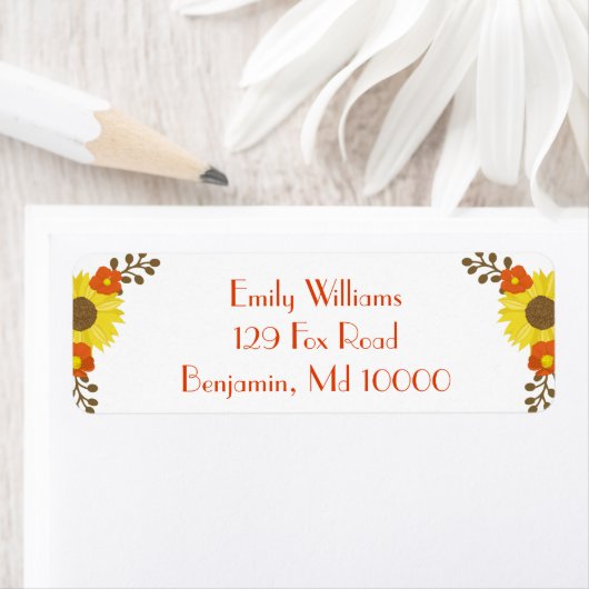 Étiquette Classique et rustique (En situation)