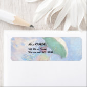 Étiquette Claude Monet - Femme avec un parasol face à droite (En situation)