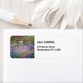 Étiquette Claude Monet - Le jardin de l'artiste à Giverny (En situation)