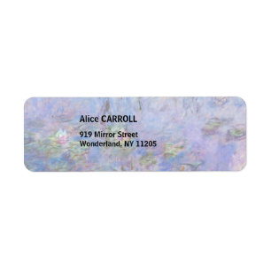 Étiquette Claude Monet - Nymphéas