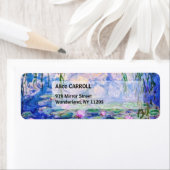 Étiquette Claude Monet - Nymphéas / Nymphéas 1919 (En situation)