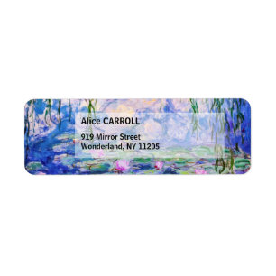 Étiquette Claude Monet - Nymphéas / Nymphéas 1919
