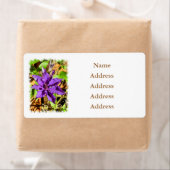 ÉTIQUETTE CLEMATIS (En situation)