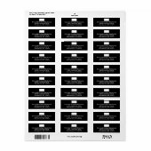 Étiquette Clergé prêtre catholique Collègue romain tradition (Feuille entière)