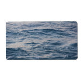 Étiquette Closeuse d'eau de mer (Devant)