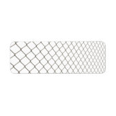 Étiquette Clôture chaînée (Devant)