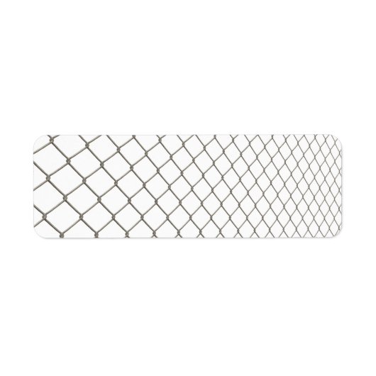 Étiquette Clôture chaînée (Devant)