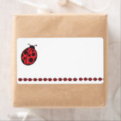 Étiquette coccinelle (En situation)