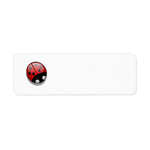 Étiquette Coccinelle Label