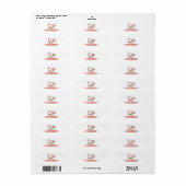 Étiquette Cochons humoristiques (Feuille entière)