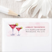 Étiquette Cocktails Brunch & Bubbly Enterrement de mariage  (En situation)