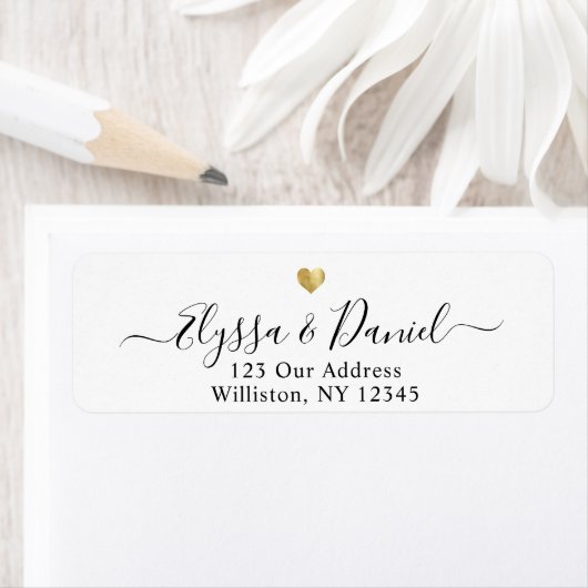 Étiquette Code personnalisé du script Gold moderne (En situation)