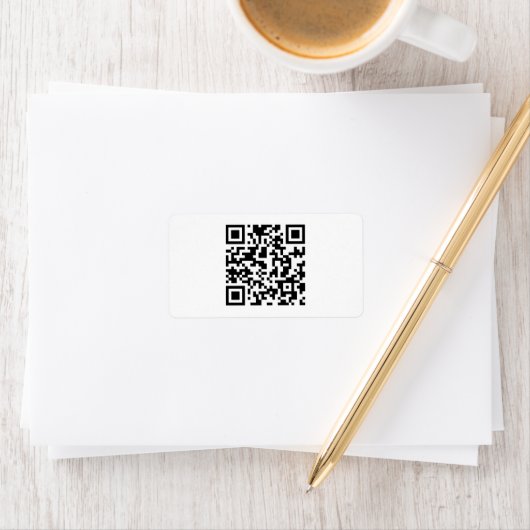 ÉTIQUETTE CODE QR PERSONNALISÉ (En situation)